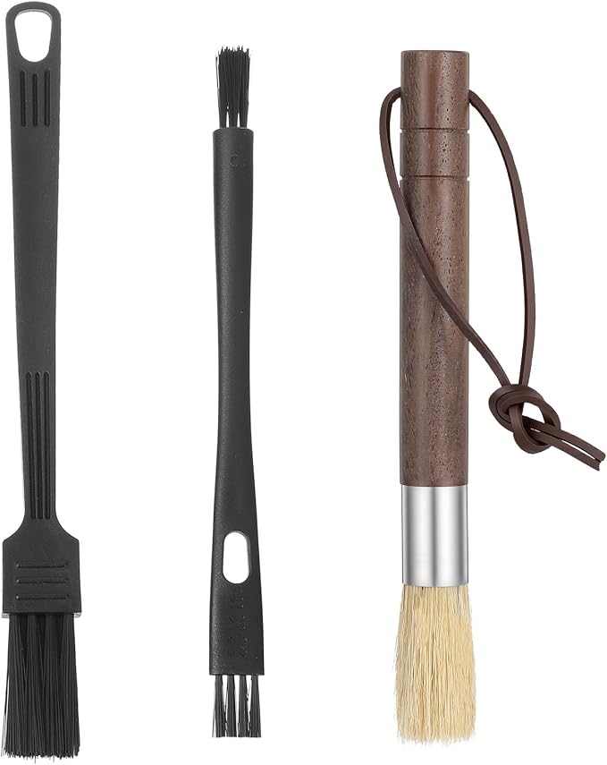 3Pcs Coffee Grinder Cleaning Brush Set, Espresso Machine Brush Cleaner Tools by Unknown