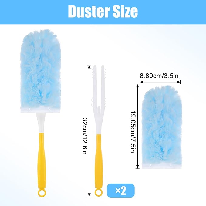 40 Count Duster Refills for Most Duster Handle, 360° Heavy Duty Duster Refills - Image 2