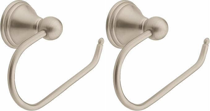 Moen Preston Collection Spot Resist Brushed Nickel Single Post Toilet Paper by Moen