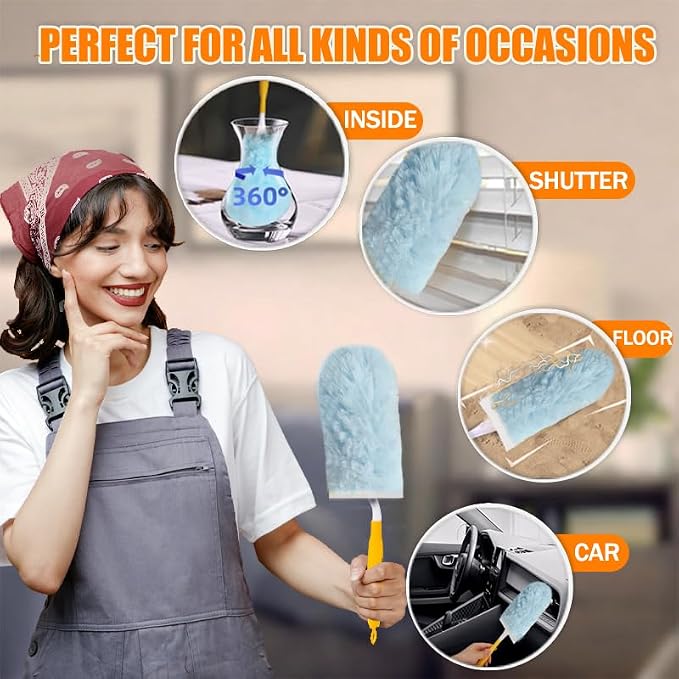 40 Count Duster Refills 360° Heavy Duty Duster Refills ，Compatible - Image 2