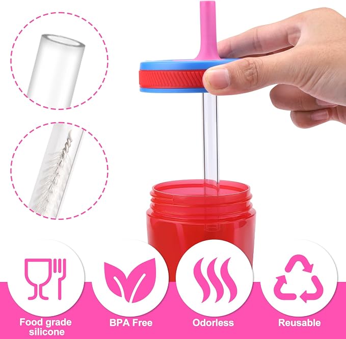 XANGNIER Replacement Straws and Bite Valve Compatible - Image 5