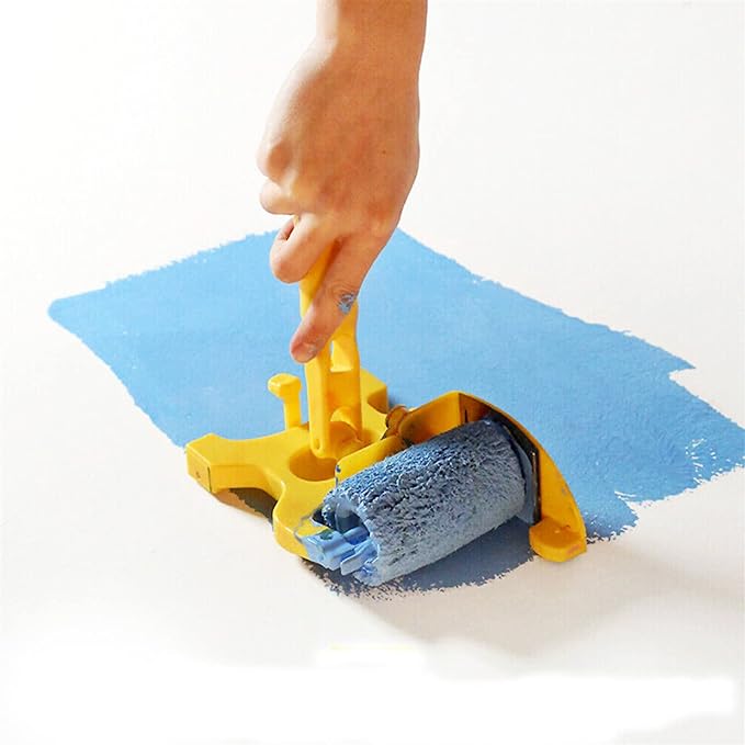 Paint Roller Brush, Removable Cleaning Brush Safe Portable Tool - Image 3
