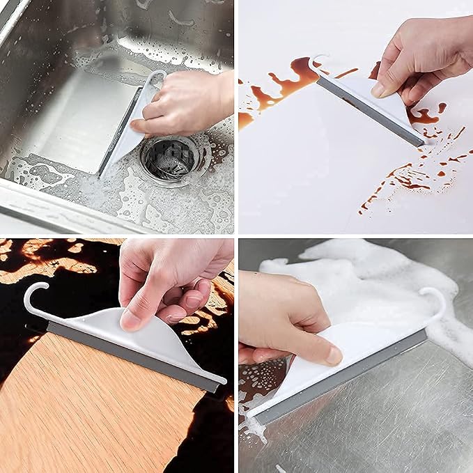 Tiny Bathroom Shower Mirror Squeegee - Image 3