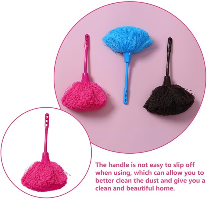 2pcs Pink Static Electricity Fiber Dusters - Image 3