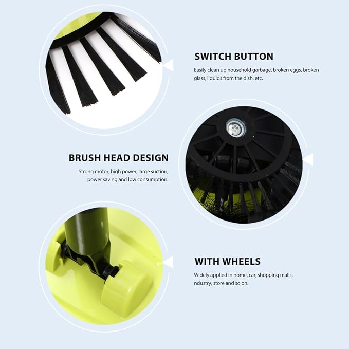 Manual Carpet Sweeper Mini Hand Push Sweeper 3 in 1 Household Cleaning Lazy - Image 8