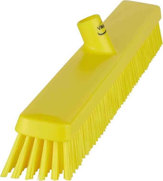 Vikan 31956 24" Heavy-Duty Push Broom, Soft/Stiff - Image 2