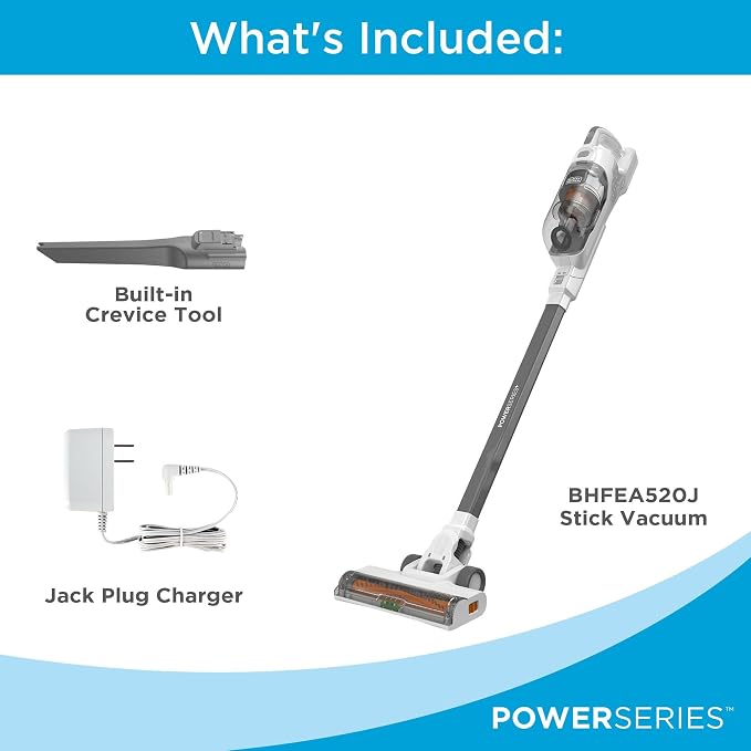 BLACK+DECKER POWERSERIES+ 20V MAX Cordless Stick Vacuum Cleaner - Image 10