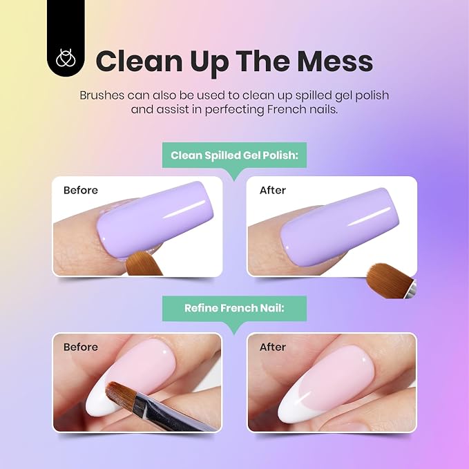Beetles Gel Nail Art Brushes, DIY Manicure Tools Gift - Image 5