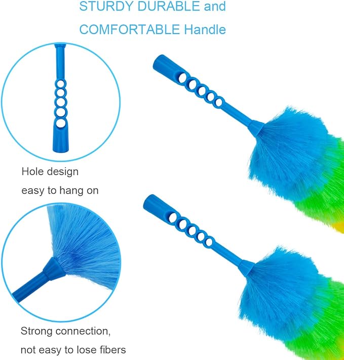 2 Pack Upgrade 19” Static Duster Beandable and Washable - Image 4