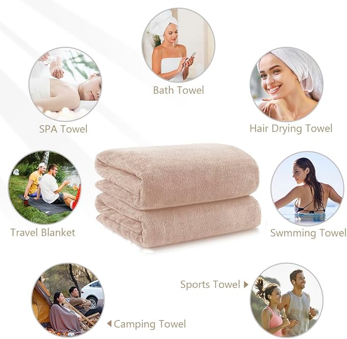 Orighty Microfiber Bath Towels Pack of 4 - Image 7
