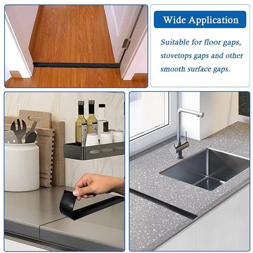 Floor Transition Strip Self Adhesive Floor Cover Strips Laminate 1.57" Wide - Image 7