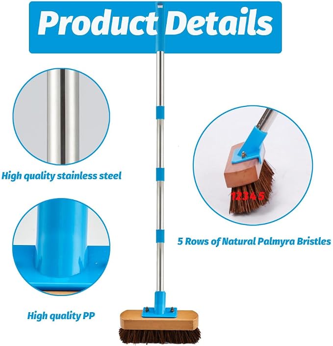 YONILL Heavy Duty Deck Brush - Image 3