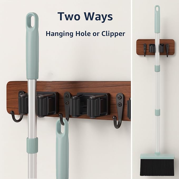 Broom and Dustpan Set – Heavy-Duty Broom and Dustpan - Image 9