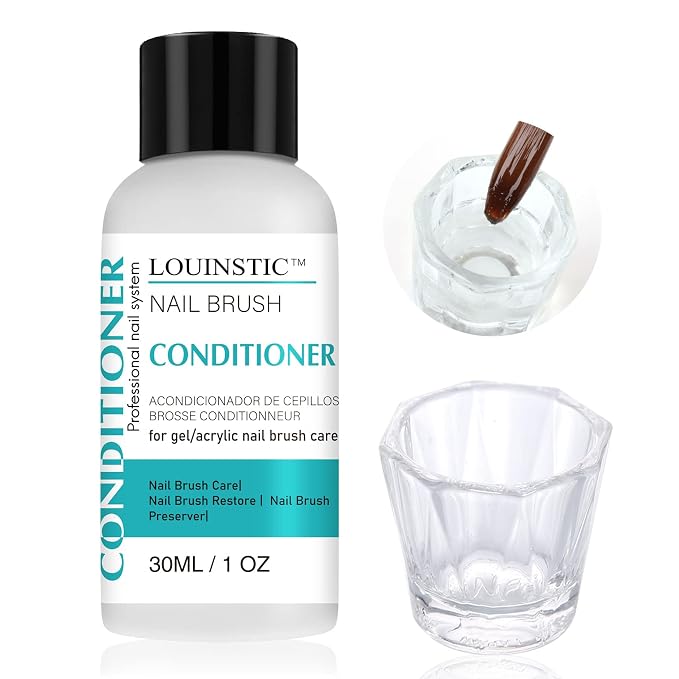 LOUINSTIC Nail Brush Cleaner and Conditioner by LOUINSTIC