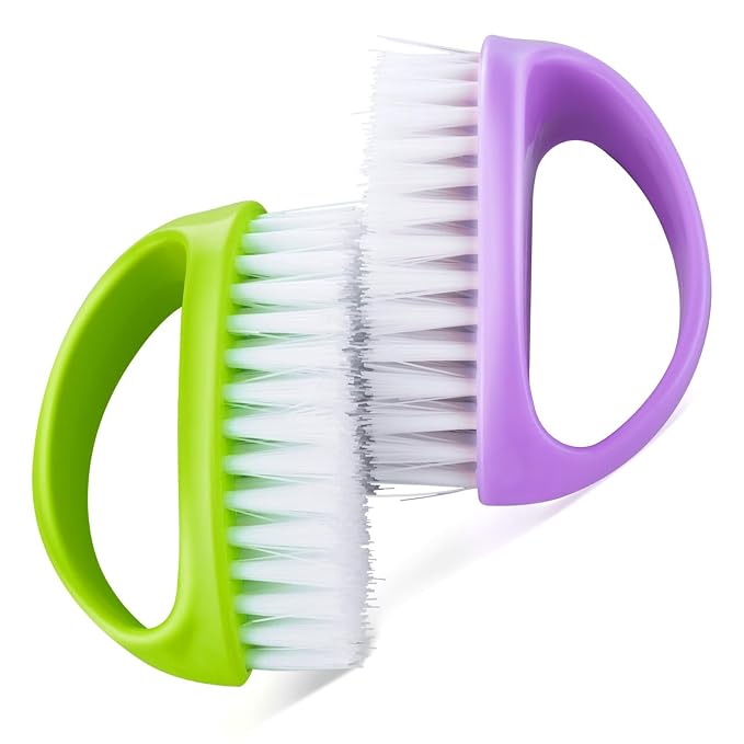 2 Pcs Hand and Nail Brush, Heavy Duty Scrub Clean Brushes by Unknown