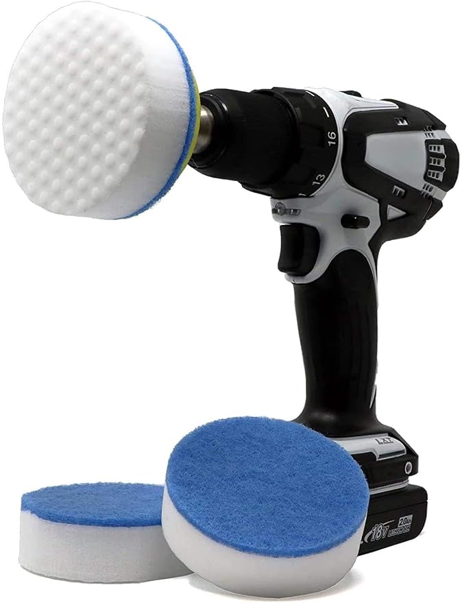 Drill Powered Cleaning Sponges by RotoEraser