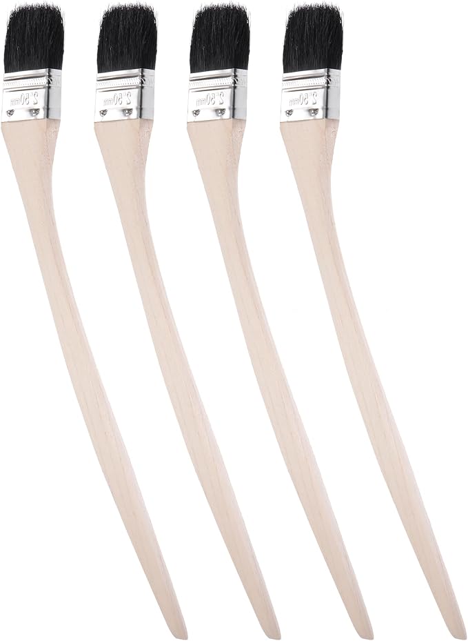 Bent Radiator Paint Brush 17" Length 2" Width Bristle by WorkBless