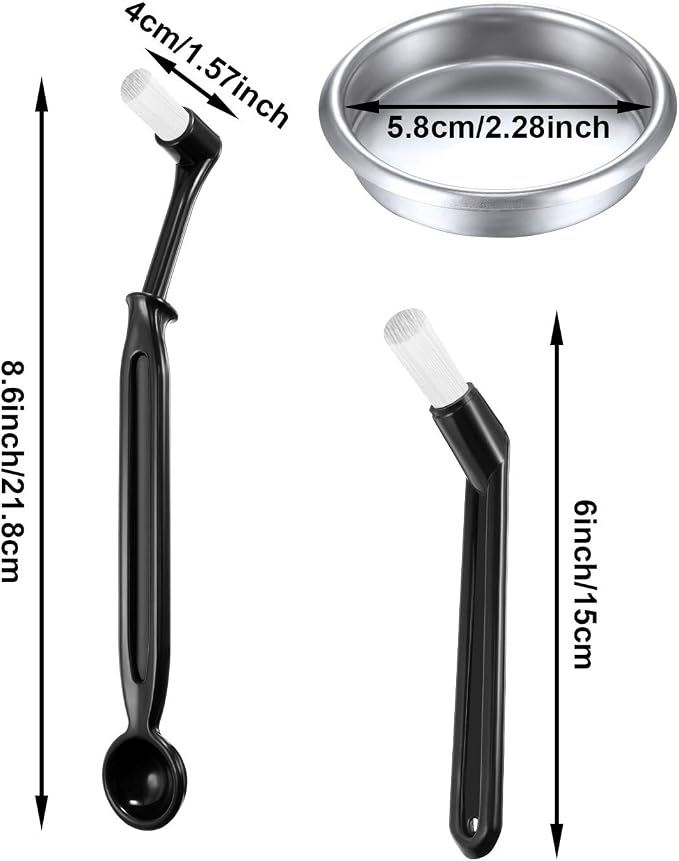 Zhehao Coffee Machine Brush Cleaner 4 Pieces Coffee Machine Brush - Image 2