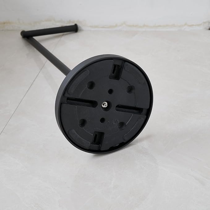 BWE Black Toilet Paper Holder Free Standing Toilet Paper Holder - Image 6