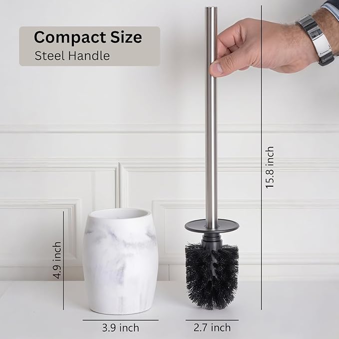 Toilet Bowl Brush and Holder - Image 2