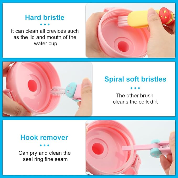 3 in 1 Multifunctional Lid Gap Cleaning Brush Set - Image 4