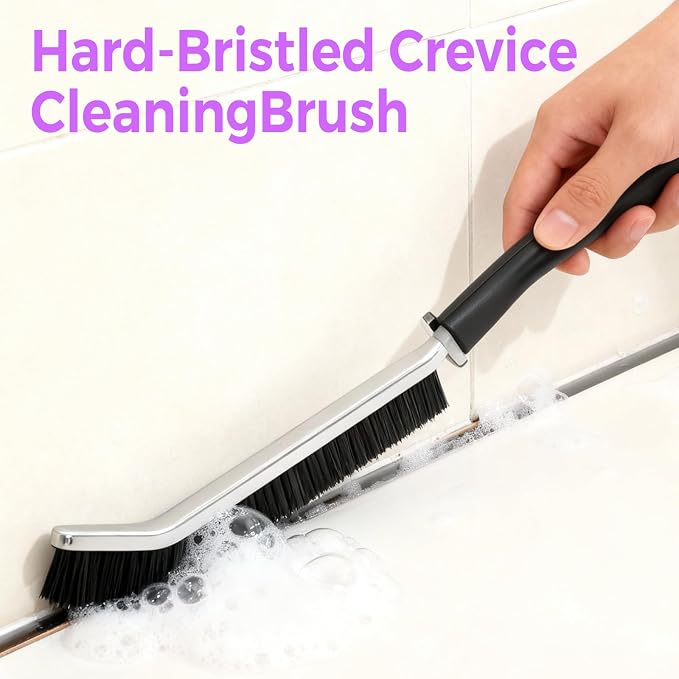 Detail Cleaning Brush Set of 3, Hard Bristle Gap Brushes - Image 3