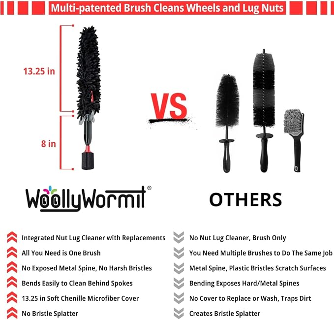 Wheel Cleaning Brush Car Detailing Kit - Image 6