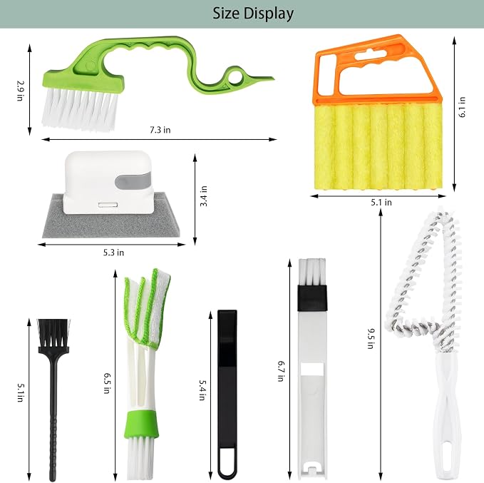Openfly Venetian Blind Cleaner Duster Tool, Hand-held Window Shutters Duster - Image 7