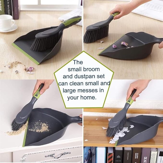 Dustpan and Brush Set, Dust Pans - Image 4