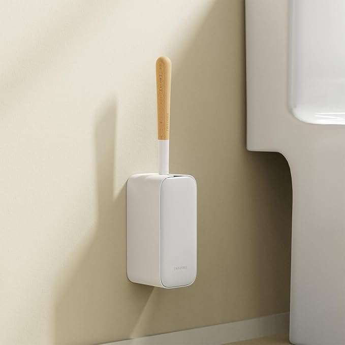 Toilet Cleaner Brush, Diveotree Toilet Brush and Holder - Image 3