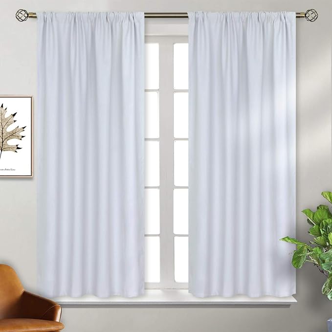 BGment Room Darkening Curtains 40 Inches Length by BGment
