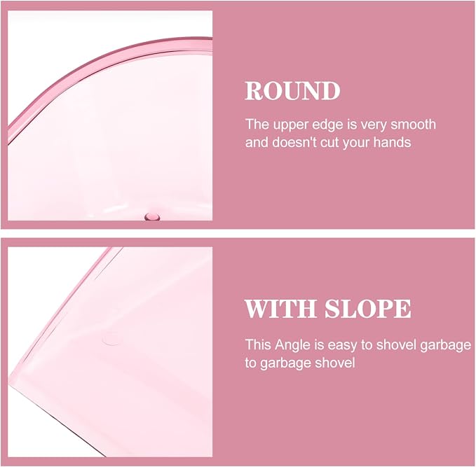 Dustpan Lightweight Handheld Dustpan Ergonomic Handle Capacity - Image 4