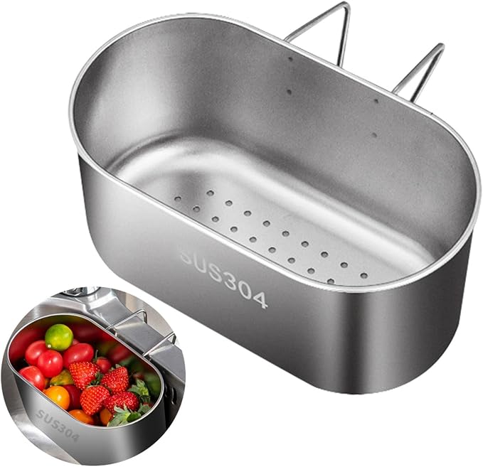 SYCOOVEN Stainless Steel Sink Drain Strainer Basket by SYCOOVEN