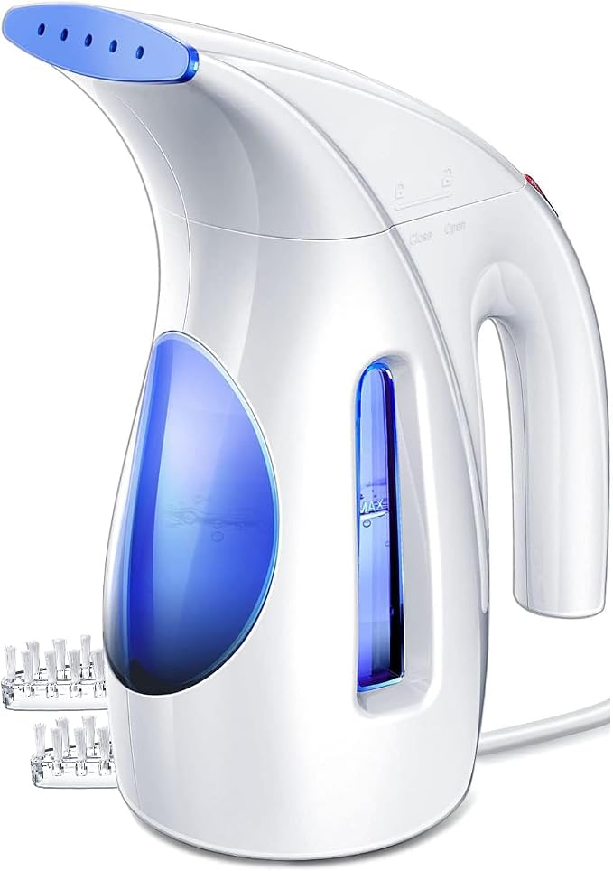 HiLIFE Steamer for Clothes Upgraded, Portable Handheld Clothing Steamer by HiLIFE