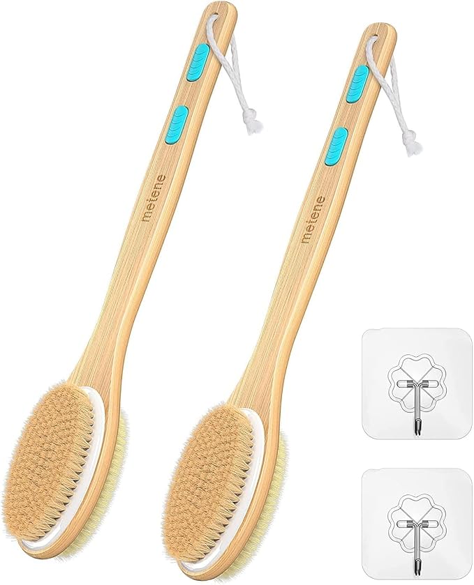 Metene 2 Pack Shower Brush by Metene