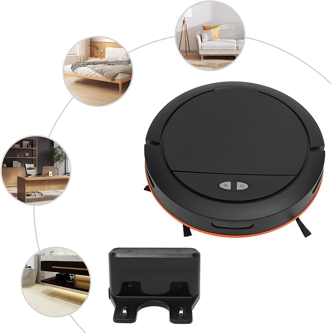 Robot Sweeping Machine, 3-in-1 Sweeping Machine, Robot Vacuum Cleaner, Cordless - Image 9