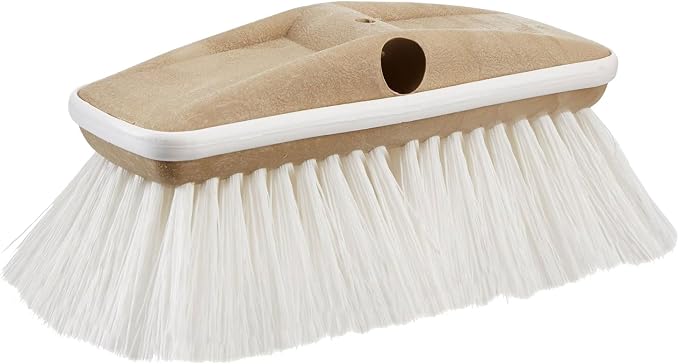 STAR BRITE Premium Stiff Bristle 8" Brush Head W/Bumper by Starbrite
