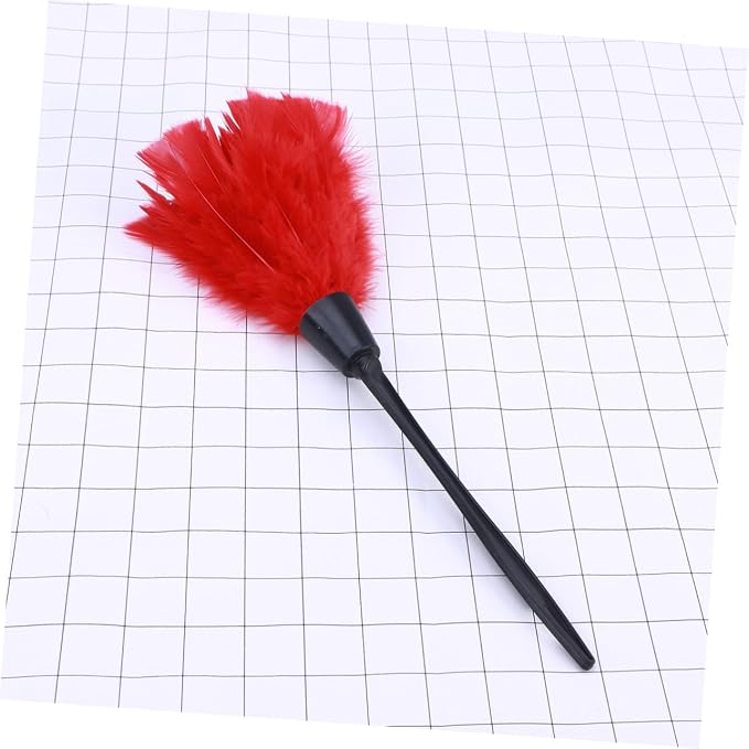 Red Turkey Plumage Duster Tool - Image 4