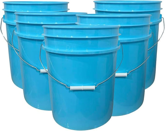 House Naturals 5 Gallon Premium HPDE Plastic Bucket by House+Naturals