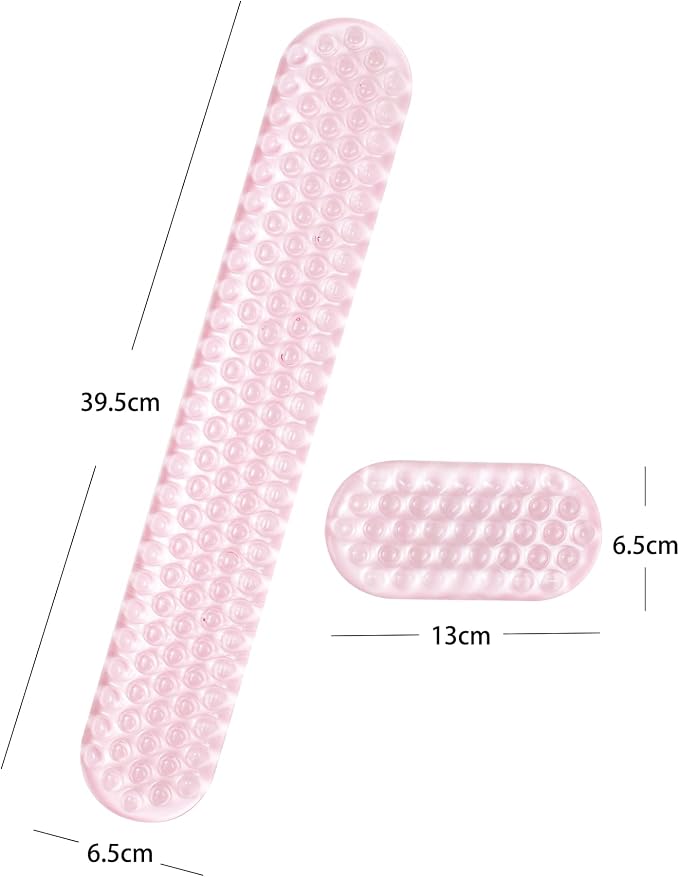 Ergonomic Gel Keyboard and Mouse Wrist Rest Set – Pink Wrist Rest - Image 8