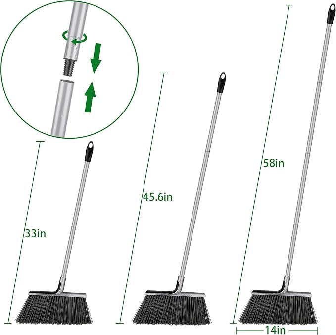 Indoor/Outdoor Broom for Floor Cleaning - Image 4