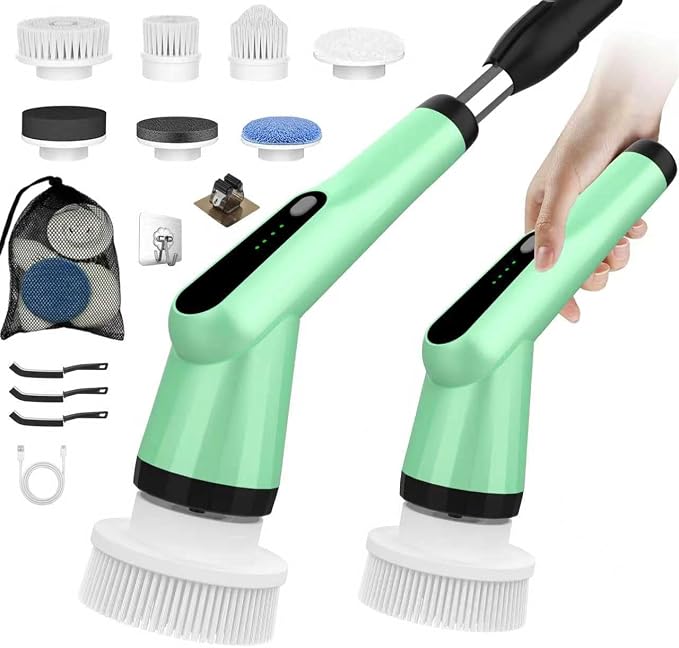 Electric Spin Scrubber, Shower Scrubber by Vicmayun