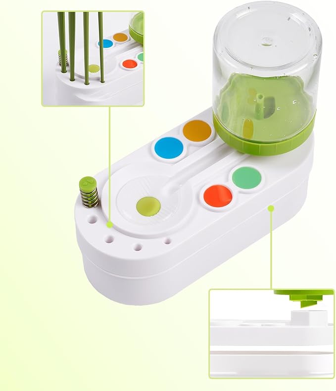 2025 Upgraded Paint Brush Cleaner Brush Rinser Water Circulation, - Image 3