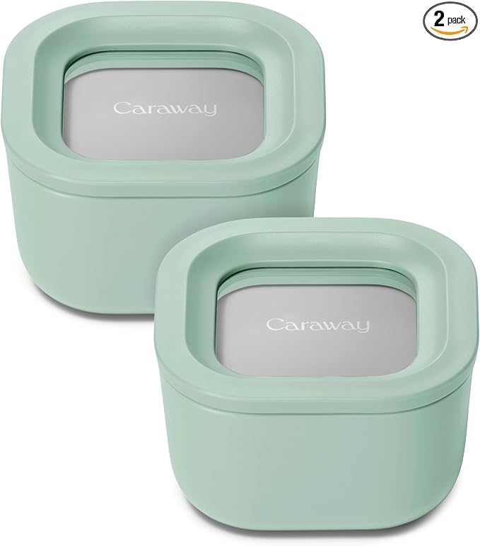 Caraway 2pc Glass Food Storage Set by Caraway