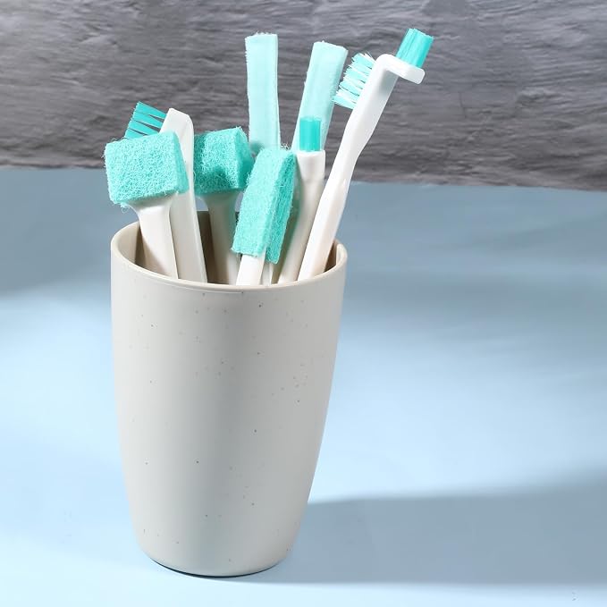 16 Pcs Small Household Cleaning Brushes, Deep Detail Crevice Cleaning Tool Set - Image 7