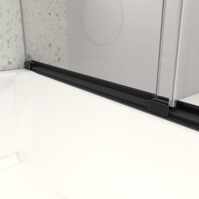 Favfurish Frameless Shower Door 54"x76"-5/16" Tempered Glass Double Sliding - Image 5