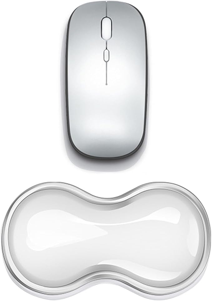Clear Gel Mouse Wrist Rest, Wrist Support Wrist Pad by COPORISO