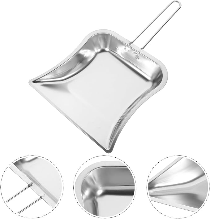 Artibetter Stainless Steel Handheld Dustpan 2pcs - Image 8