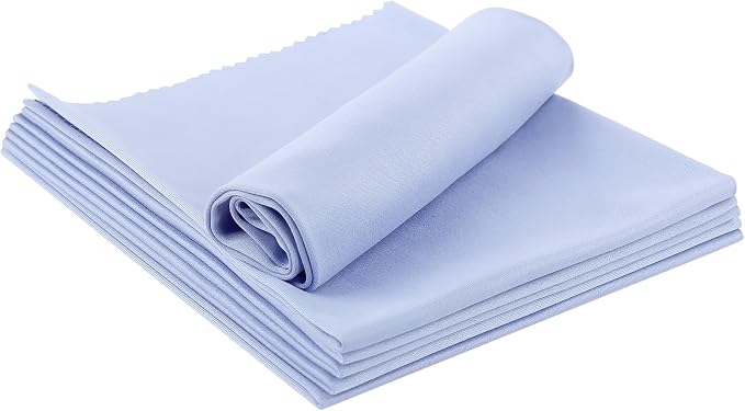 Record Cleaning Cloth, 6 Pack 12''x12'' Anti-Static Microfiber Towel by by Gartopvoiz