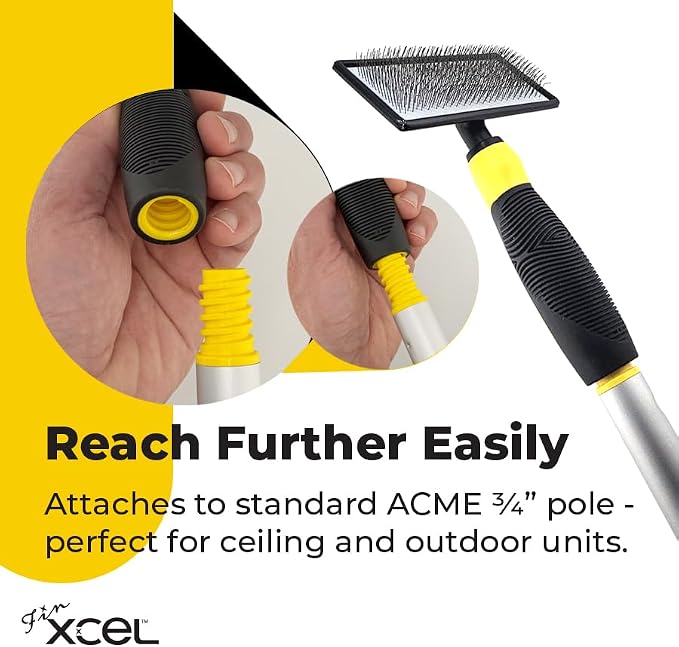 Coil Cleaning Brush for HVAC & AC – Evaporator & Condenser Coil Cleaner Tool - Image 4